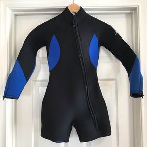 XCEL Hawaii Black Shorty Thick Wetsuit/Divesuit 6